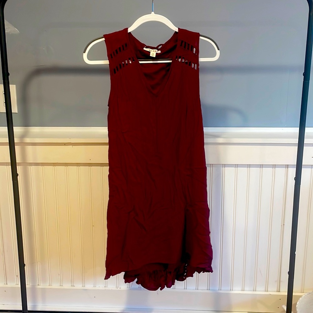 Medium burgundy Francesca’s dress